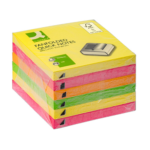 &#214;ntapad&#243;s jegyzett&#246;mb Z-sziv&#225;rv&#225;nycsomag 76x76mm 6x100lap Q-CONNECT KF11402