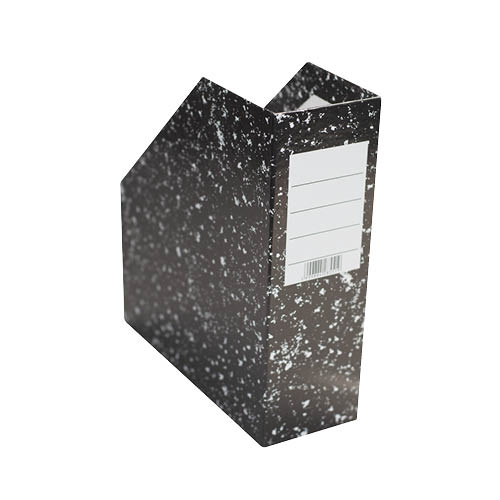 Iratpapucs karton Q-CONNECT 9cm s&#246;t&#233;tsz&#252;rke