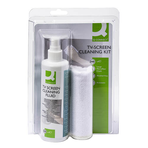 Tiszt&#237;t&#243; spray kendővel Q-CONNECT KF15229 250 ml