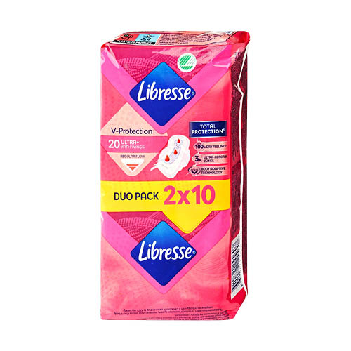 Eg&#233;szs&#233;g&#252;gyi bet&#233;t Libresse Ultra Plus norm&#225;l 20 db-os csomag
