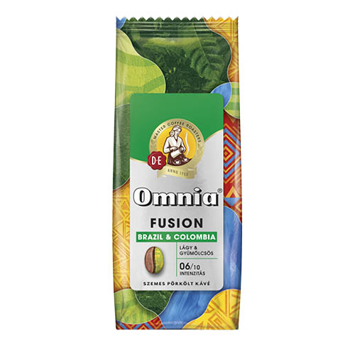 K&#225;v&#233; Douwe Egberts Omnia Fusion Brazil&amp;Colombia 900g szemes