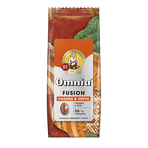 K&#225;v&#233; Douwe Egberts Omnia Fusion Uganda&amp;Kenya 900g szemes