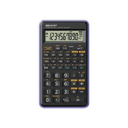 Tudományos számológép SHARP EL-501T lila