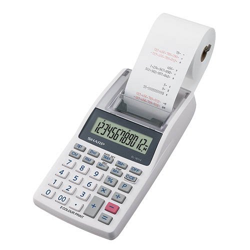 Szalagos számológép SHARP EL-1611V