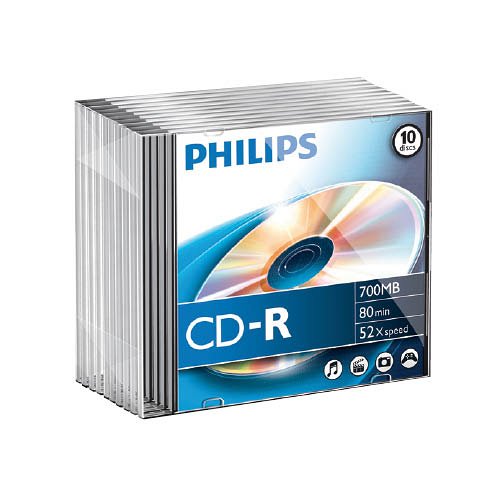 CD-R Philips írható 52x