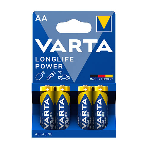 Elem ceruza LR6 AA 1,5V VARTA Longlife Power  4 db-os csomag