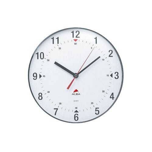 Falióra ALBA Classic szürke keret 25cm