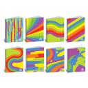 Spirálfüzet ONE COLOR FANTAFLUO A/4 kockás 60 lapos