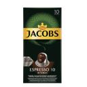 Kávékapszula Nespresso kompatibilis JACOBS Espresso 10 Intenso 10 db