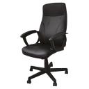 Fotel vezetői CRETE öko-bőr fekete