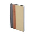 Agenda A/5 napi FASHION F021 antracit-barna-bézs
