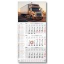 Képes speditőrnaptár T077 1 tömbös 3 havi Kamion