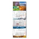 Képes speditőrnaptár T080 3 tömbös 3 havi Évszakok