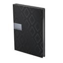 Jegyzetfüzet A/5 N167 Black Diamond szürke) Jegyzetfüzet A/5 "404 NOTES FOUND - BLACK" N167 Diamond szürke