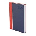 Agenda A/5 napi GROOVY G021 bordó-fehér-kék