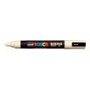 Dekormarker UNI POSCA PC-5M 1,8-2,5mm kúpos hegy elefántcsont