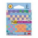 Post-it Super Sticky R330-1RSSx Z pasztell jegyzettömb 76x76mm 90lap pasztell kék
