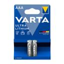 Elem mikro LR3 AAA 1,5V VARTA Professional Líthium 2db-os csomag