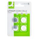 Gombelem CR2025 Q-CONNECT KF14559 4 db-os csomag